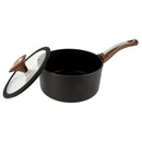 Casseruola Ø18 cm Antiaderente Induzione Silex Elegance Wood Nero