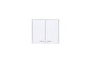 Pensile Lavanderia da Esterno 60x34x52,5 cm in PVC Bianco