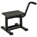 Cavalletto Alzamoto max 150kg con Superficie in Gomma e Manovella 48x34x43 cm in Acciaio Nero