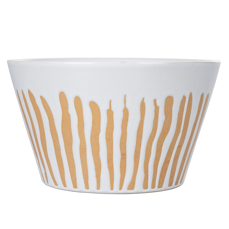 Set 4 Ciotole Ø14x8,5 cm 700 ml in Gres VdE Tivoli 1996 Geometry