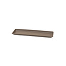 Sottovaso Rettangolare per Vaso a Cassettone Tera Tora Saucer Sand 57x22 cm in Plastica Sabbia 