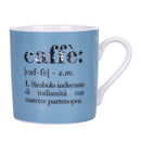 Set 6 tazzine Caffè Ø6x6 cm in New Bone China VdE Tivoli 1996 Ocean