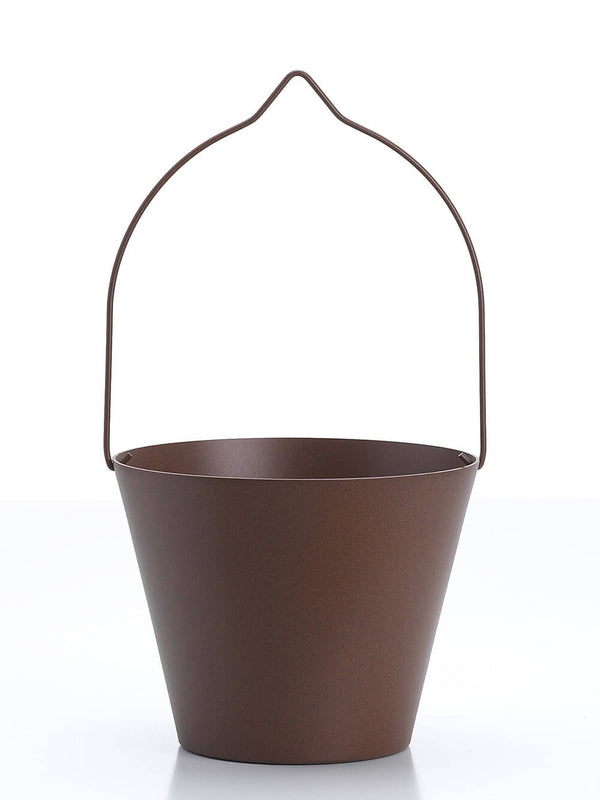 Secchiello per Rubinetti Porta-Secchio 25x23x18 cm in Alluminio Belfer 42/SC Ruggine prezzo