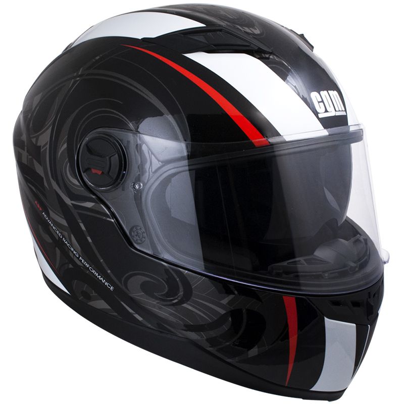 Casco Integrale per Scooter Visiera Lunga CGM Los Angeles 308G Rosso Varie Misure