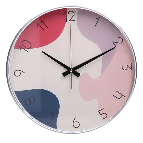 Orologio da Parete Ø35 cm in Plastica Multicolor sconto