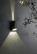 Applique da Esterno a LED 2x4W Doppia Emissione Sovil Dakota Grigio