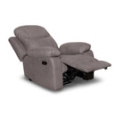 Poltrona reclinabile Chicago 97x90x100 cm mozart tortora