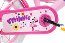 Bicicletta per Bambine 14" Disney Minnie Freni Caliper e Stabilizzatori in Acciaio Hi-Ten Rosa