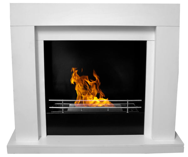 acquista Bioethanol-Bodenkamin 88x100 cm Karlsen Udine Weiß