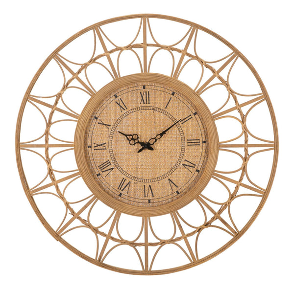 online Orologio da Muro Panama Ø 76x2,5 cm in Rattan