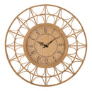 Orologio da Muro Panama Ø 76x2,5 cm in Rattan