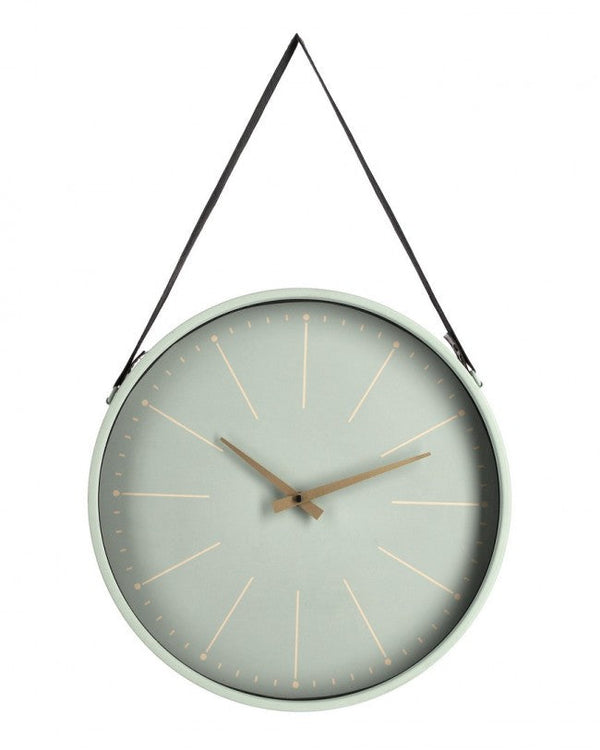 prezzo Orologio da Muro 40x6x66 cm Timeline in Legno Salvia
