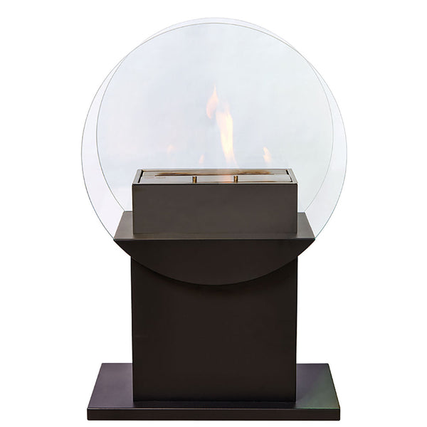 prezzo Bioethanol-Bodenkamin 78x50 cm Karlsen Venezia Schwarz