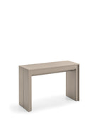 Consolle Allungabile Segmenta 110x42,5/297,5x78 cm in MDF Laccato Tortora Opaco        