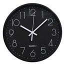 Orologio da Parete Ø30 cm in Plastica Nero