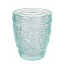 Set 4 Bicchieri Acqua Imperial Ocean in Vetro VdE Tivoli 1996 Trasparente Blu