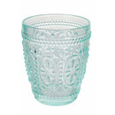 Set 4 Bicchieri Acqua Imperial Ocean in Vetro VdE Tivoli 1996 Trasparente Blu