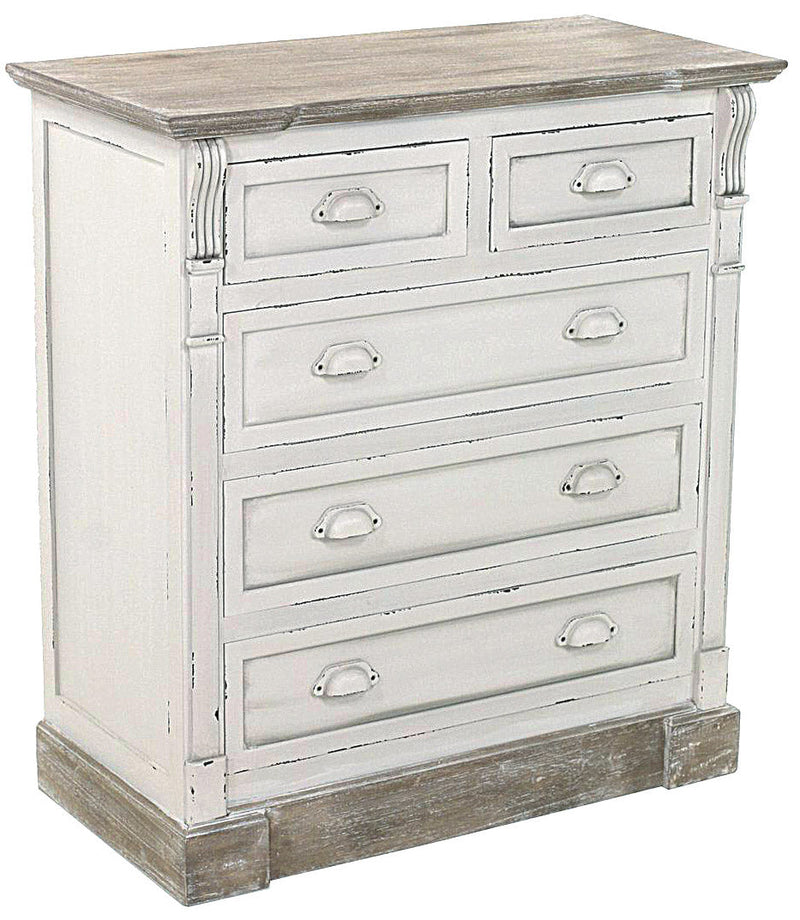 Cassettiera in Legno 5 Cassetti Largo Provenza