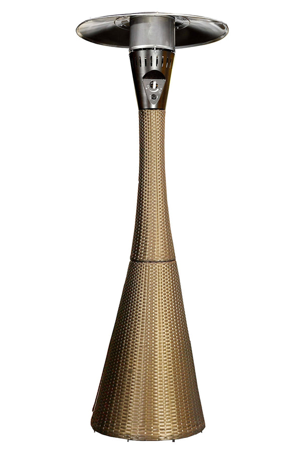 Qlima PGW 312 LPG Gas Pilz Outdoor Kocher 10 kW in Rattan sconto