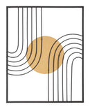 Pannello da Muro Sunshine 2 40,5x1,5x50,5 cm in Ferro 