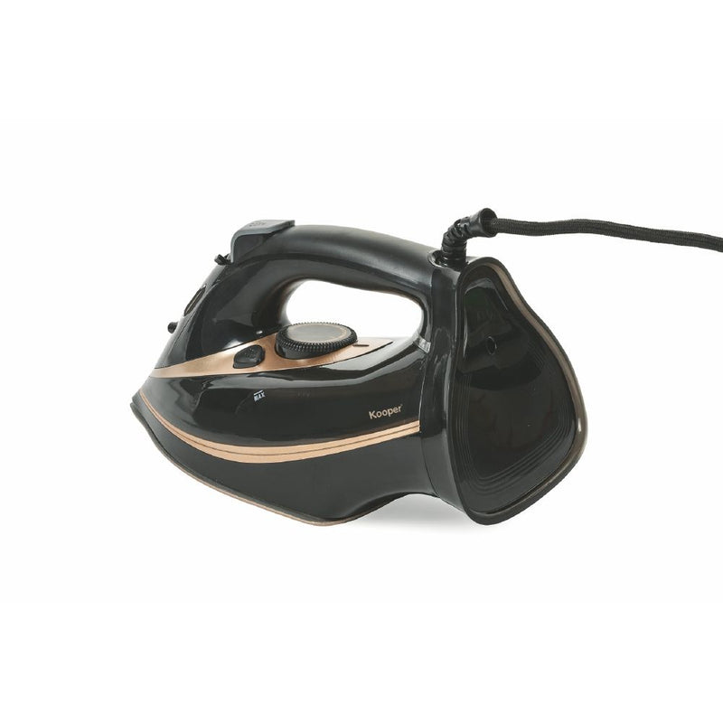 Ferro da Stiro 360ml 3000W Kooper Keramos Nero e Oro