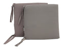 Set 2 Cuscini per Sedia da Giardino 40x40x5 cm in Dralon Allegro Taupe