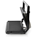 Bistecchiera Elettrica Piastra Griglia Grill Antiaderente 700W Toast Panini Dunlop