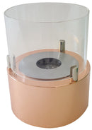 Camino a Bioetanolo da Tavolo Ø13x15,8 cm Vannini Giotto Candle Rosè