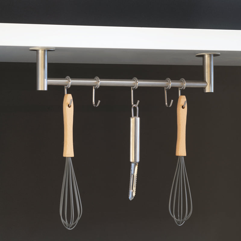 Appendino Adesivo Supra H5 Ganci Imballo 1 Pezzo Acciaio Inossidabile Acciaio Inossidabile Emuca