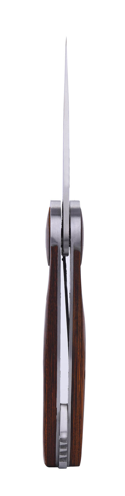 Coltello Pieghevole con Manico in Legno Testa di Moro