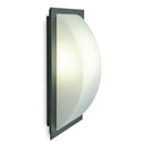 Lampada Plafoniera Rettangolare Colore Grigio per Esterno Linea Dodo Livos