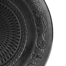 Set 6 Piatti Fondi Ø21,5x3,6 cm  in Vetro VdE Tivoli 1996 Imperial Grigio Scuro