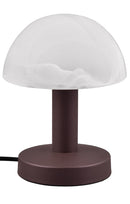 Lampada da Tavolo da Interno Attacco E14 in Metallo Ruggine