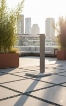 Fontana da Giardino con Rubinetto e Base in Cemento Belfer 42/QBM Tortora