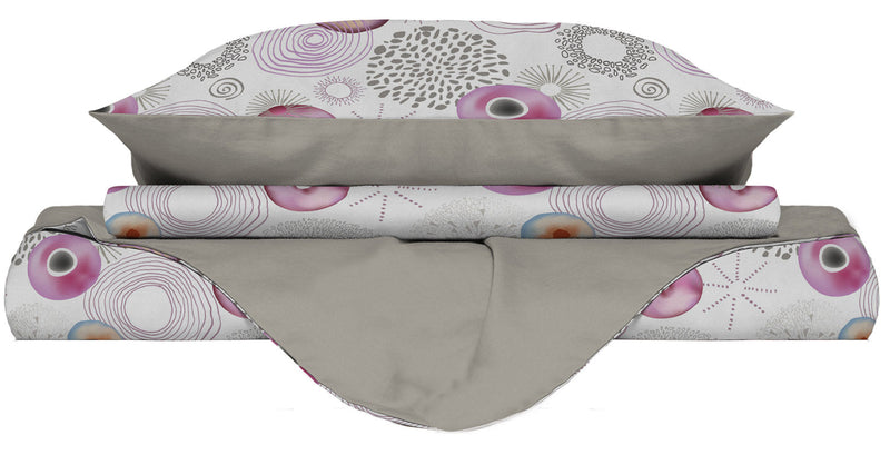 Copripiumino Double Face con Federe Stampato Morfeo