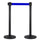 2 Gardinenstangen 3 Meter aus mattschwarzem Metall Ø36x101 cm Blue Ribbon