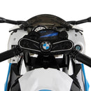 Moto Elettrica per Bambini 12V con Licenza BMW RR Nero e Blu
