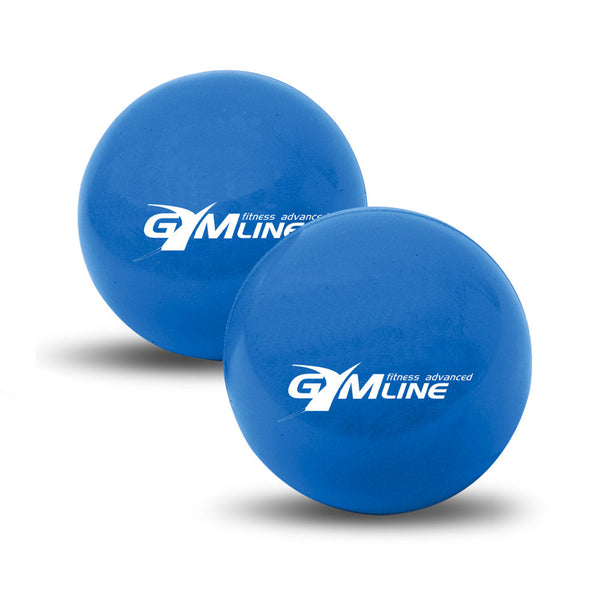 online Coppia di Palle Gymball da 500 gr per Esercizi di Mobilità Blu