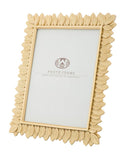 Cornice Glam Leaves 28x1,8x30,2 cm in Resina Oro