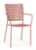 Sedia da Giardino 54x55x89h cm con Braccioli Lizette Bitter