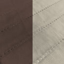 Copridivano Impermeabile Trapuntato Double Face in Microfibra Marrone\/Panna Varie Misure