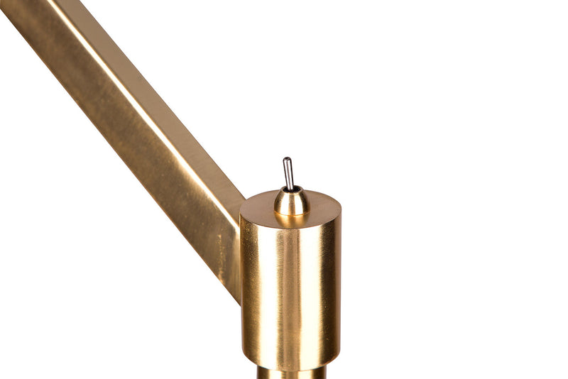 Piantana da Interno Attacco E27 in Metallo Ottone Opaco