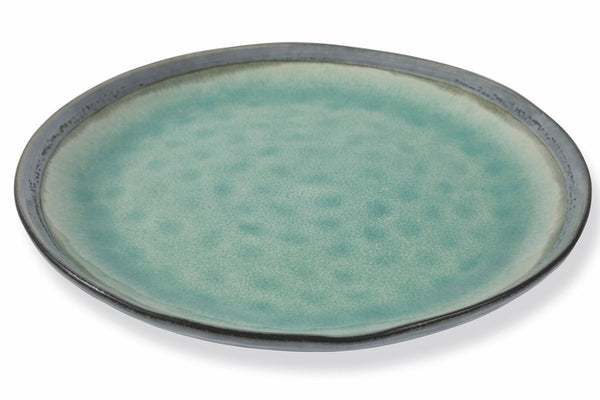 Runde Servierplatte aus Steingut Ø32,5 cm Villa d'Este Home Tivoli Bahamas acquista