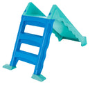 Scivolo Pieghevole per Bambini 59x126x71 cm con Deviatore Acqua per Acquascivolo