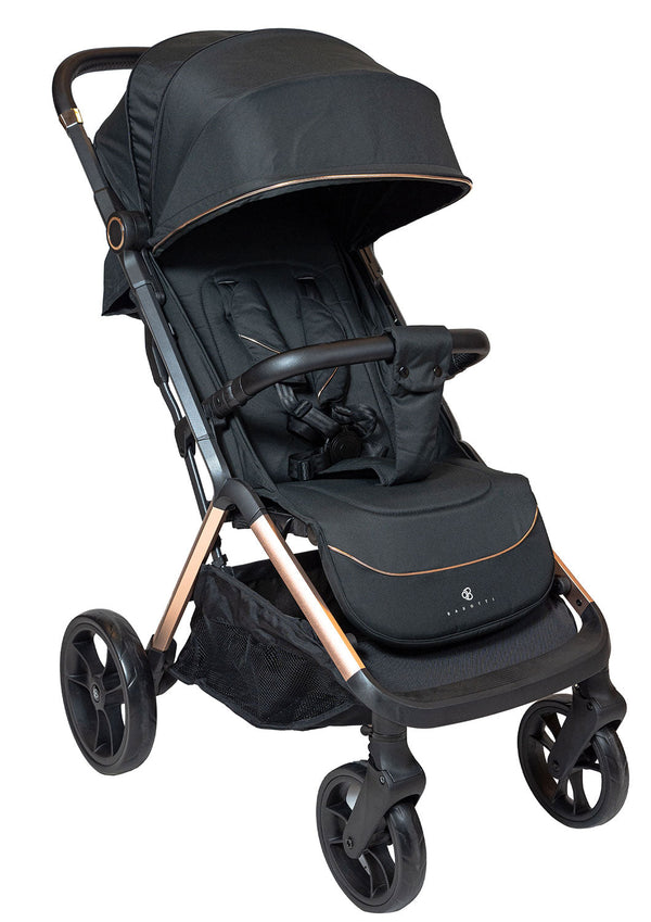 Passeggino Pieghevole Chiusura Automatica per Bambini Barotti Mega Nero online