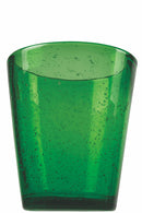 Set 6 Bicchieri per Acqua in Pasta Di Vetro 250 ml Villa d'Este Home Tivoli Verde Scuro Cancun Satin