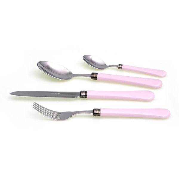 Service-Set Besteck 24-teilig in Rivadossi Sandro Giulietta Pink Edelstahl online