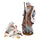 Krippe 2 Figuren H38 cm aus Harz