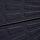 Base per Ombrellone 4 Pezzi Componibili Max 17L in HDPE Nero 48x48x8 cm 