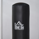 Sacco Boxe da Terra Autoportante con Base Riempibile Ø50x170 cm Nero   